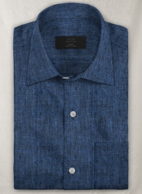 Dublin Rover Blue Linen Shirt