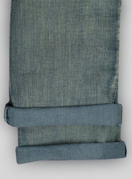 Mud Blue Vintage Wash Jeans - Look # 128
