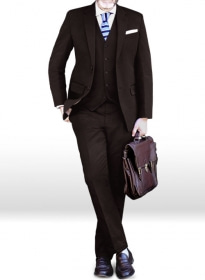 Twillino Thick Dark Brown Suit