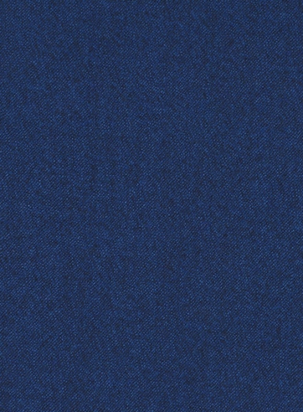 Italian Flannel Lance Blue Wool Pants