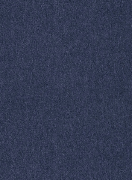 Indigo Blue Flannel Wool Pants