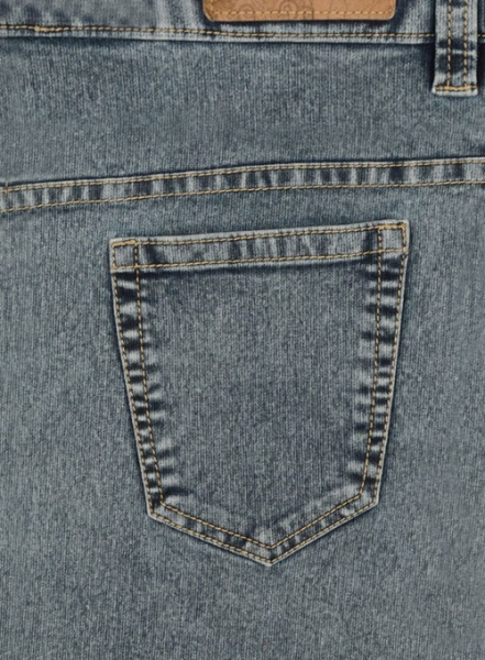 Morris Blue Stretch Denim Jeans - Blast Wash