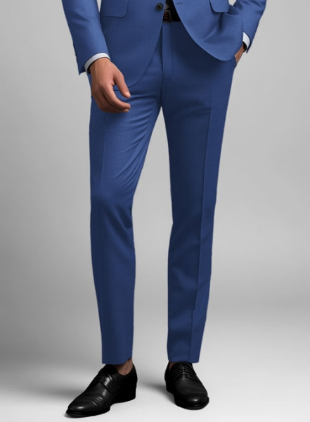 Scabal Egyptian Blue Wool Suit