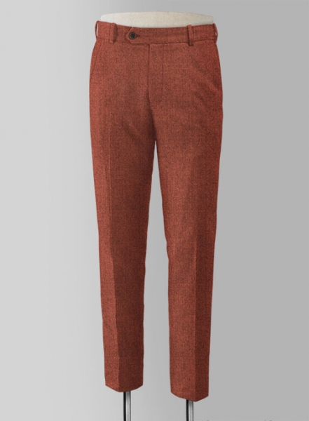 Melange Titan Rust Tweed Pants