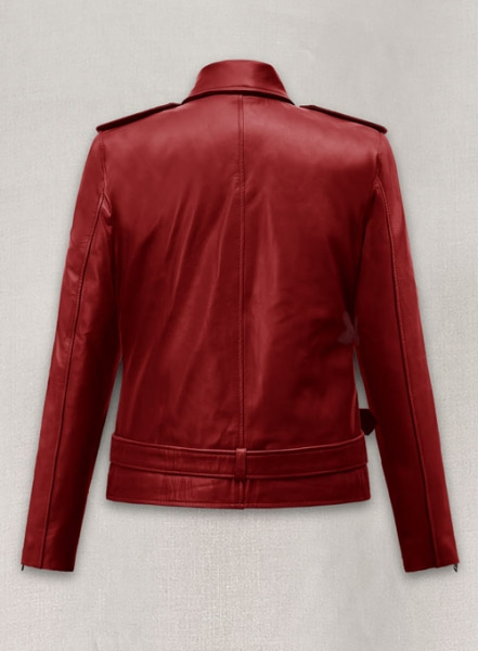 Emilia Clarke Last Christmas Leather Jacket