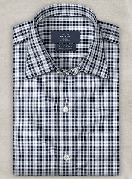 S.I.C. Tess. Italian Cotton Pandro Shirt - Half Sleeves