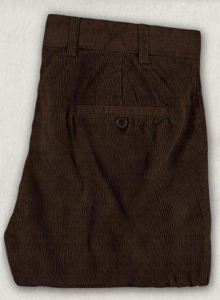 Rich Brown Corduroy Trousers
