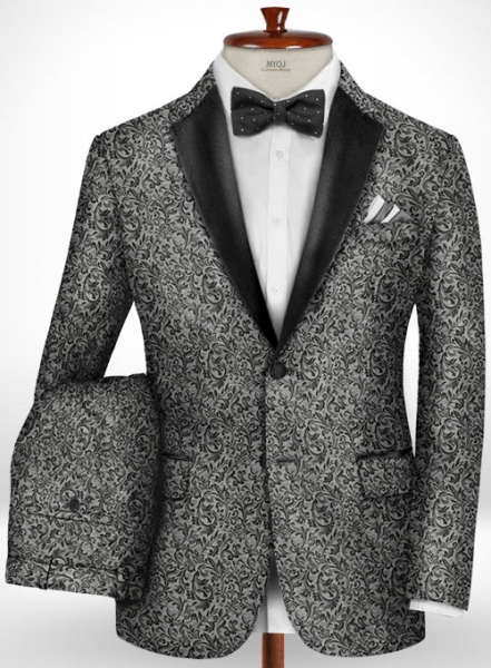 Graffiti Andron Wool Tuxedo Suit