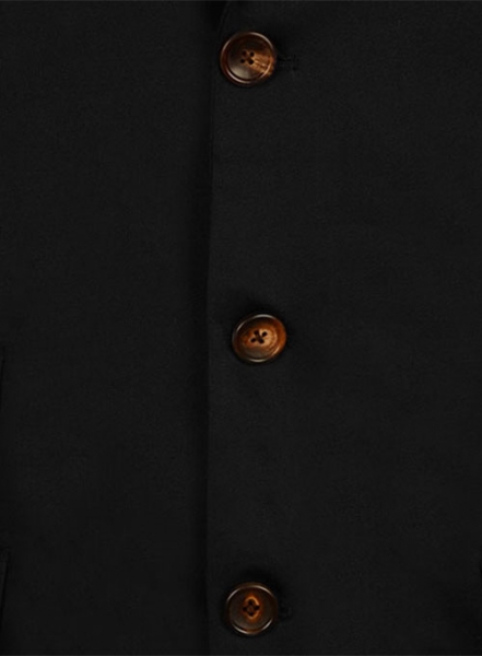 Black Fine Twill Jacket