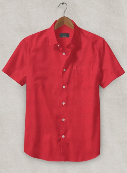 Giza Tango Cotton Shirt - Half Sleeves