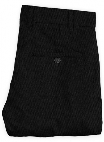 Heavy Black Chinos