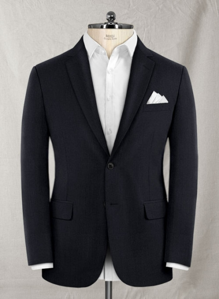 Reda Midnight Blue Wool Suit