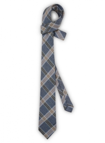 Tweed Tie - Parma Blue Feather