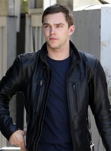 Nicholas Hoult Leather Jacket