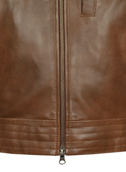 Spanish Brown Leather Vest # 325