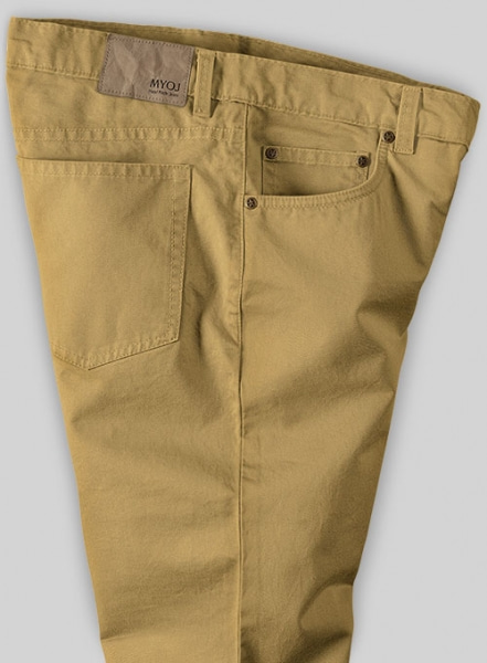 Khaki Chino Jeans With Fit Guarantee