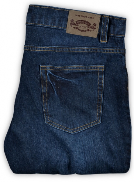 Thunder Blue Indigo Wash Whisker Jeans