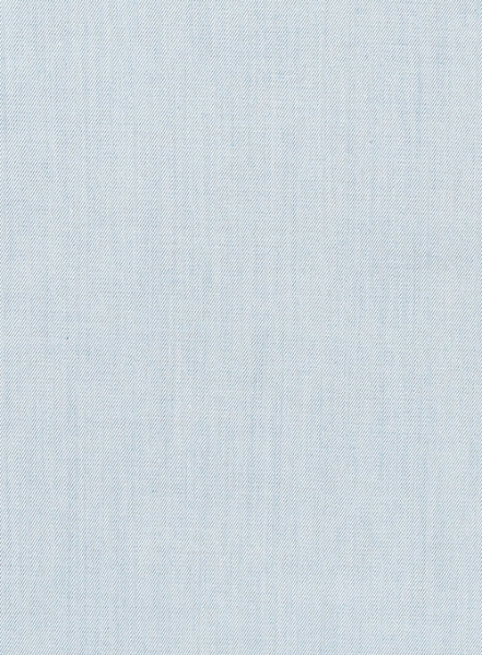 Sky Blue Reversible Twill Shirt - Full Sleeves