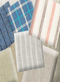 Linen Shirts Fabric Samples