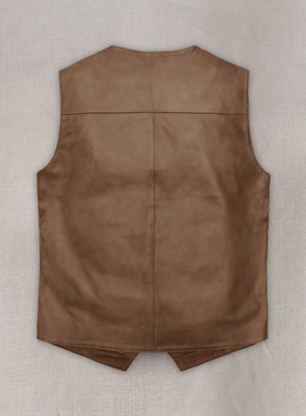 Leather Vest # 338