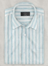 Dublin Blue Stripe Linen Shirt