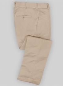 Twillino Fawn Formal Chinos