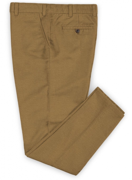 Heavy Dark Khaki Chinos