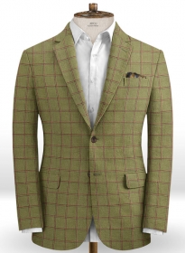 Italian Club Green Linen Jacket