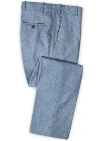 Tom Blue Tweed Pants