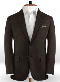 Reda Dark Brown Pure Wool Jacket