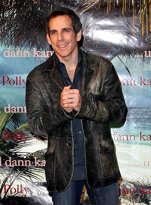 Ben Stiller Leather Blazer Ben Stiller Leather Blazer