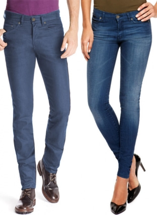 Indigo Blue Jeggings - Light Weight Jeans - Hard Wash, MakeYourOwnJeans®