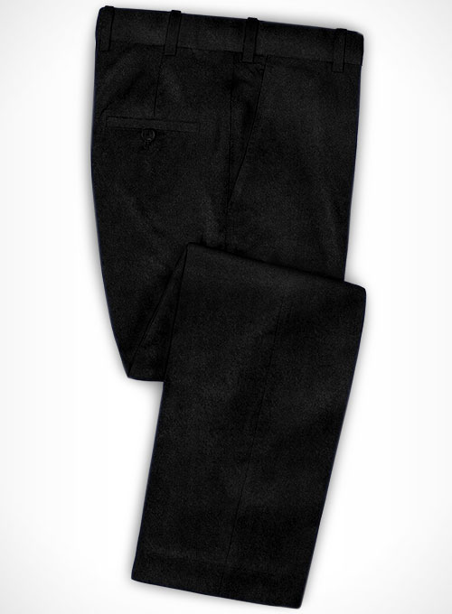 Black Velvet Pants