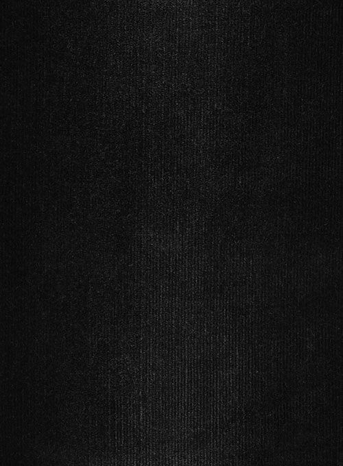 Slate Black Corduroy Stretch Jeans - Treated Hard Wash - Click Image to Close