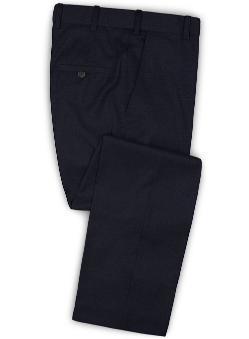 Blue Merino Wool Pants : Made To Measure Custom Jeans For Men & Women ...