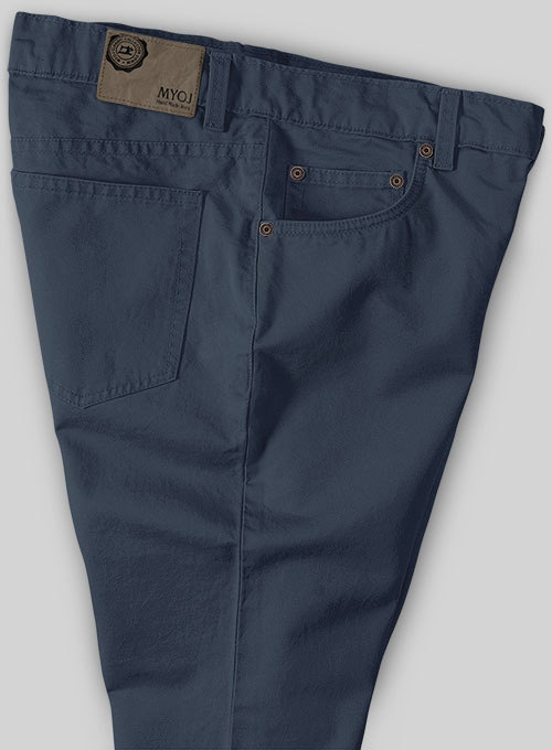 Blue Stretch Chino Jeans
