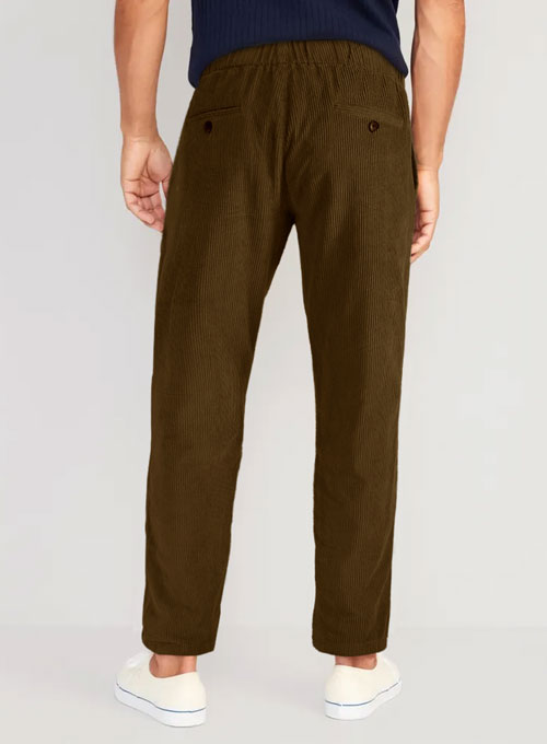 Easy Pants Brown Corduroy - Click Image to Close