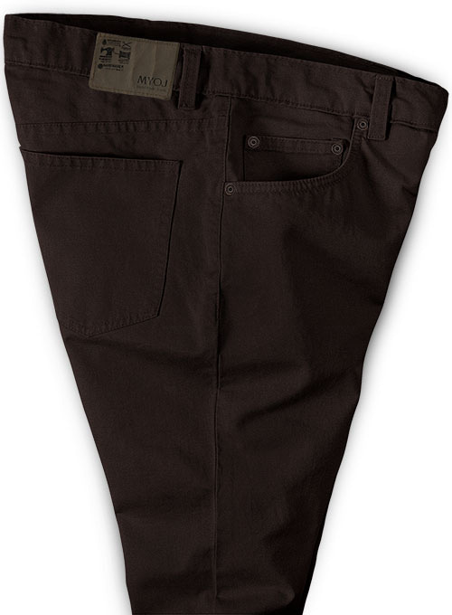 Brown Fine Twill Jeans