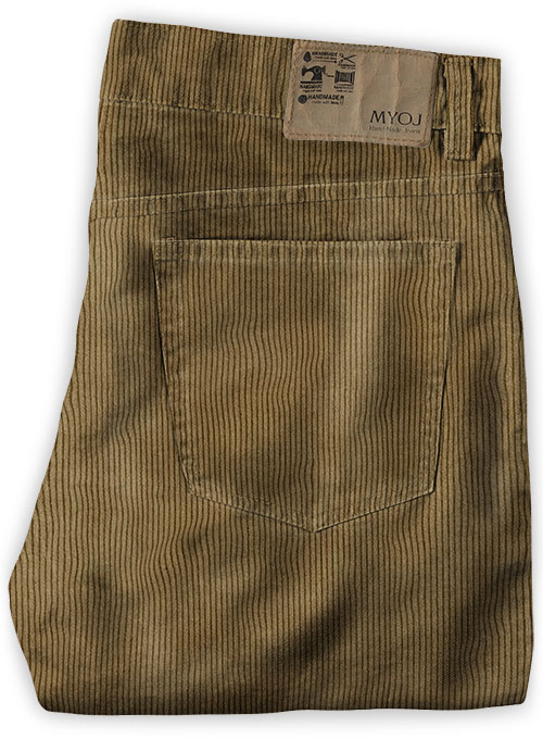 Brown Thick Corduroy Jeans - 8 Wales