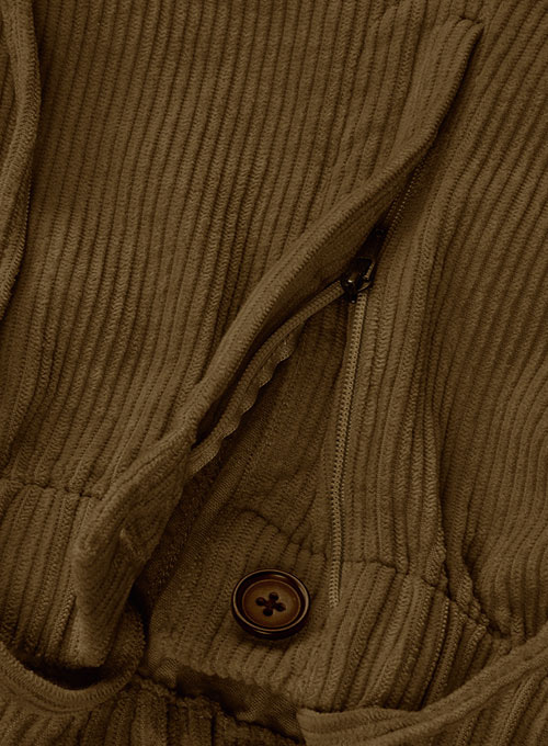 Easy Pants Brown Corduroy