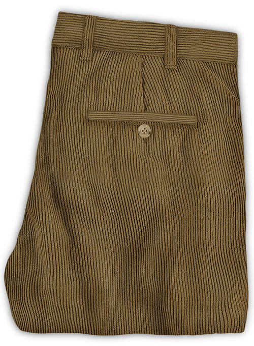 Brown Corduroy Trousers - 8 Wales - Click Image to Close