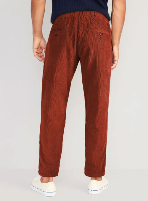 Easy Pants Burnt Sienna Corduroy - Click Image to Close