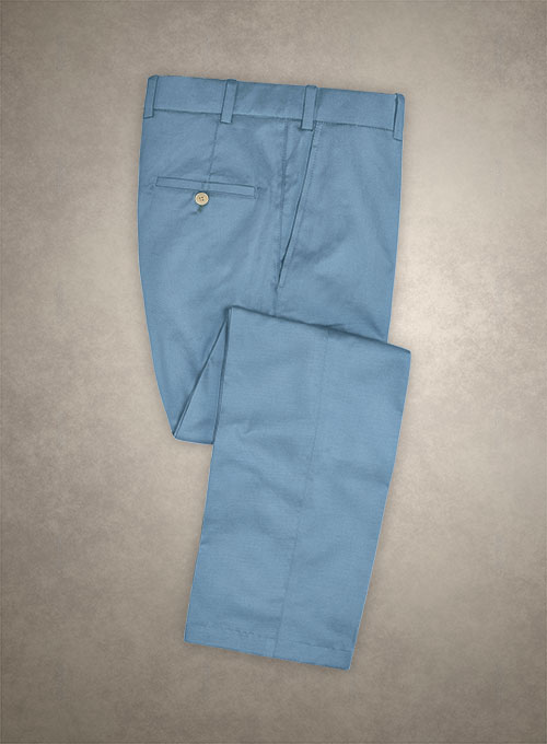 Cotton Gabardine Thread Detail Pants - Women - Ready-to-Wear