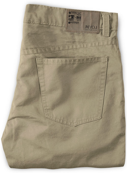 Camel Stretch Chino Jeans