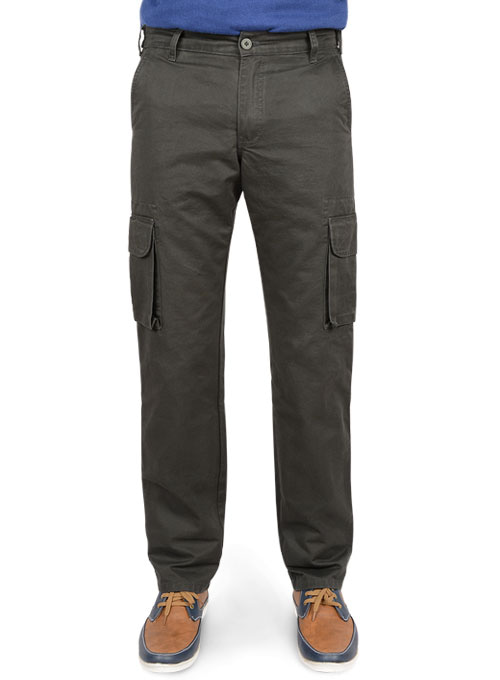 Sands Cotton Cargo Pant - Army Green