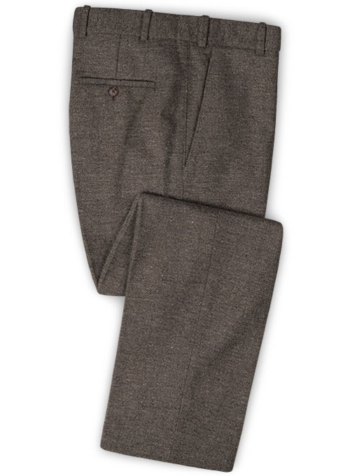 Carre Brown Tweed Pants