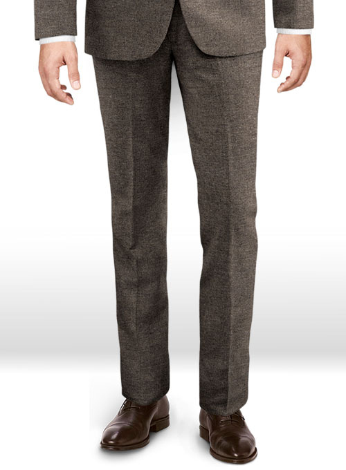 Carre Brown Tweed Pants