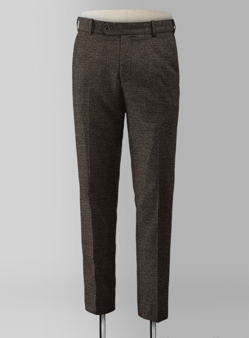 Carre Brown Tweed Pants - Click Image to Close