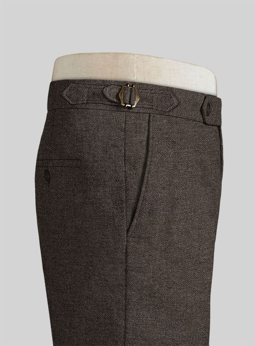 Carre Brown Highland Tweed Trousers - Click Image to Close