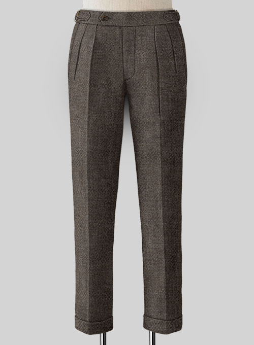 Carre Brown Highland Tweed Trousers